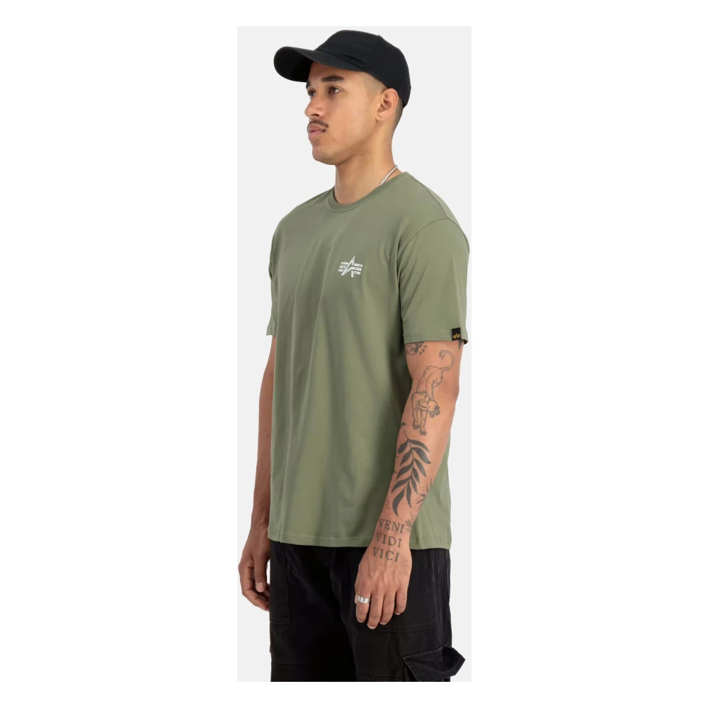 alpha industries Signature T-shirt met korte mouwen Green Heren