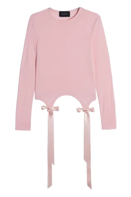 T-shirt med rosetter
