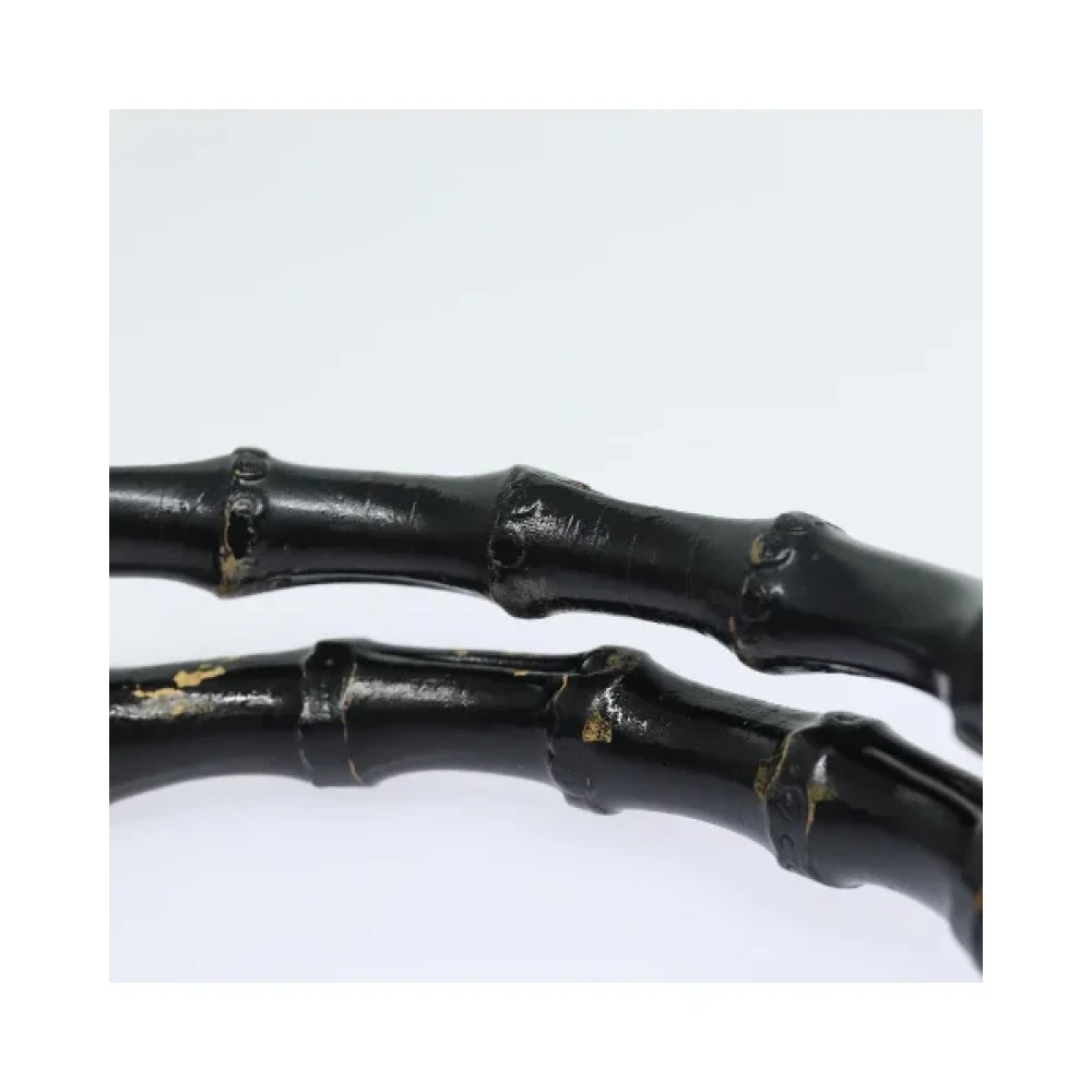 Gucci Vintage Pre-owned Nylon handbags Black Dames