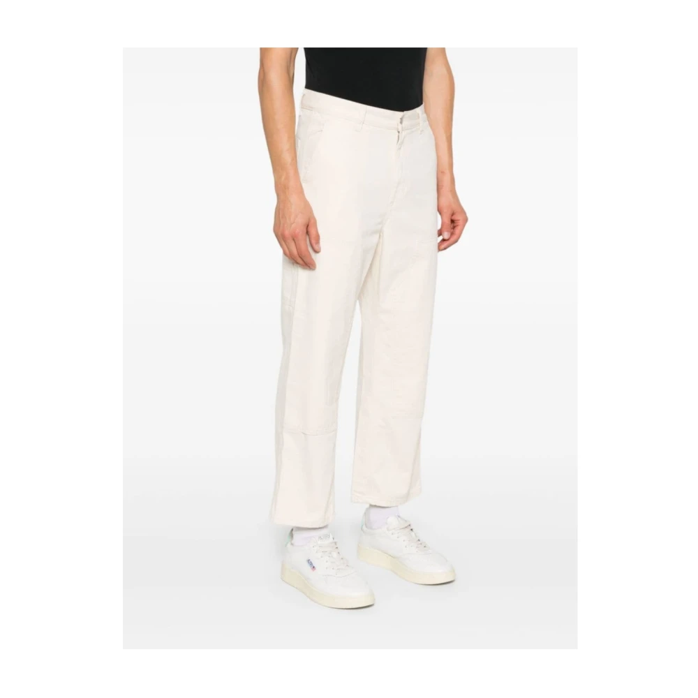 Carhartt WIP Wijde Broek Knie Pant Stijl White Heren