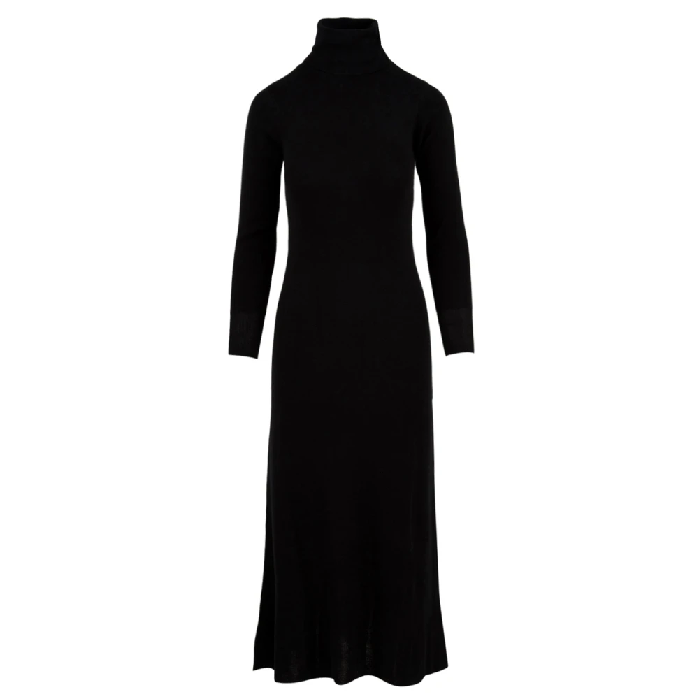 Aspesi Gebreide Jurk Black Dames
