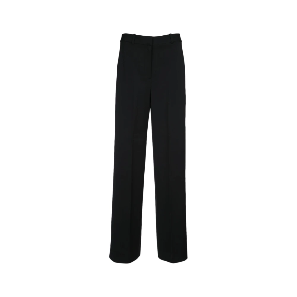Calvin Klein Slim Twill Broek Black Dames