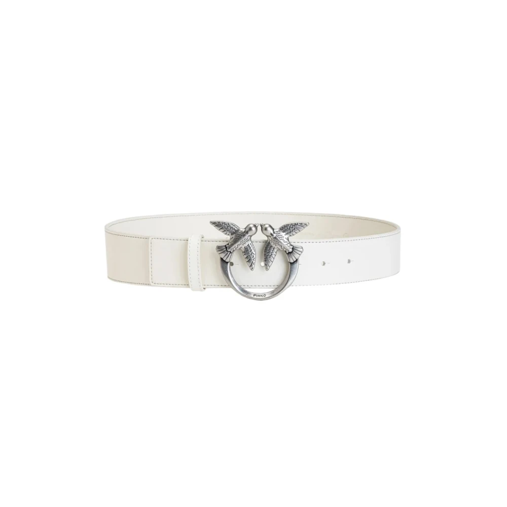 Pinko Women's White Love Berry H4 Belt