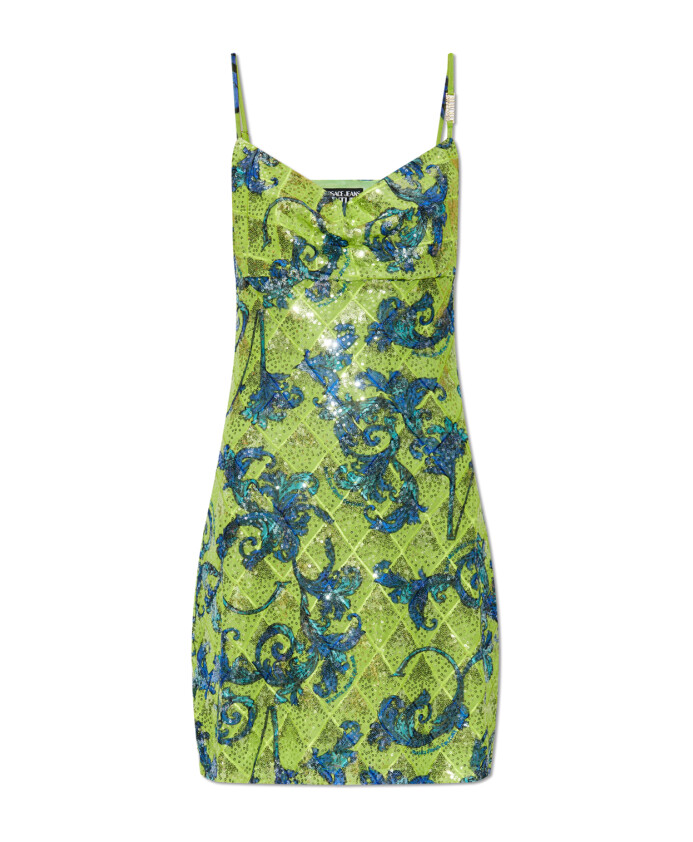 robe-a-sequins-motif-barocco