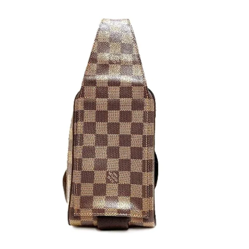 Louis Vuitton Vintage Pre-owned Canvas shoulder-bags Brown Heren