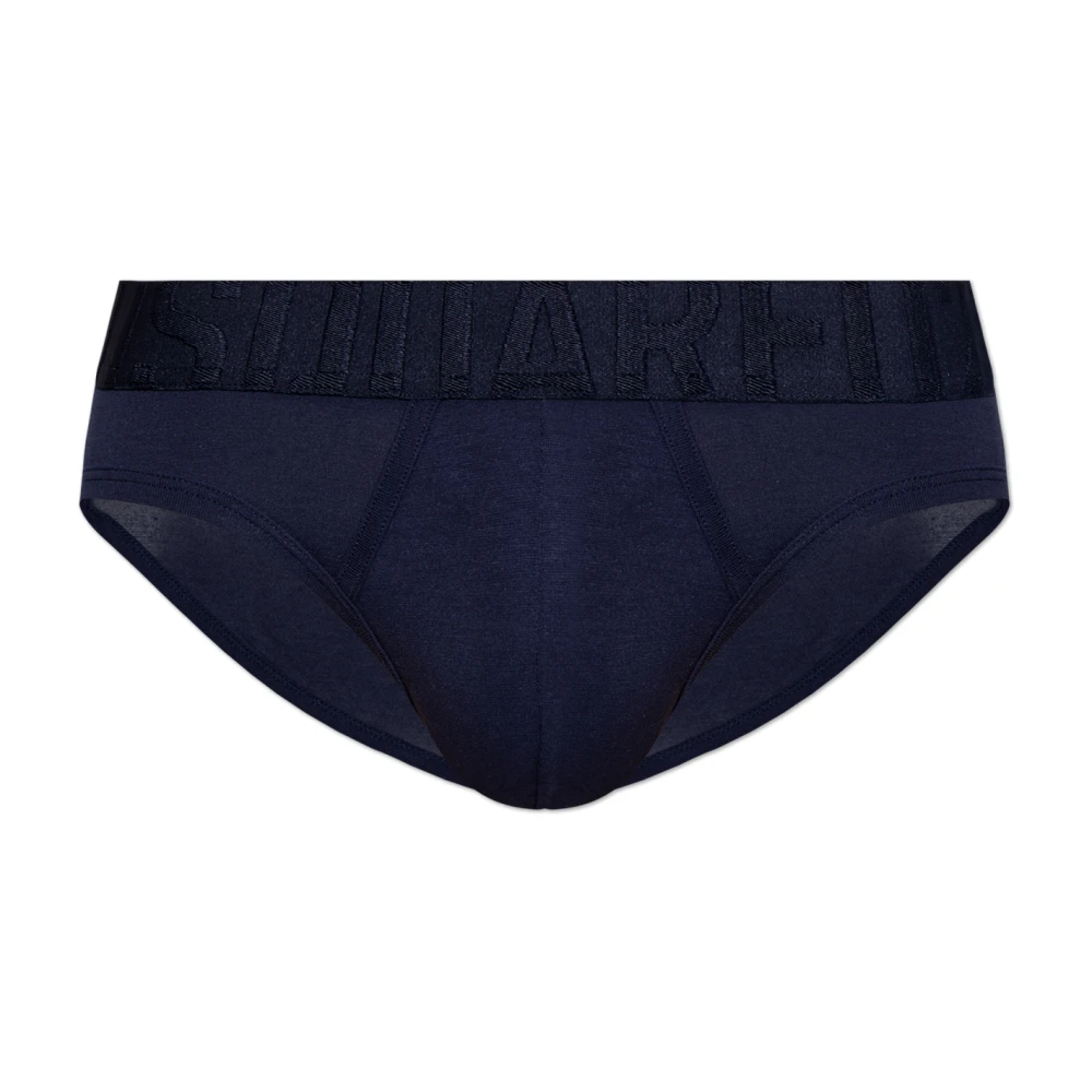 Dsquared2 Slips met logo Blue Heren