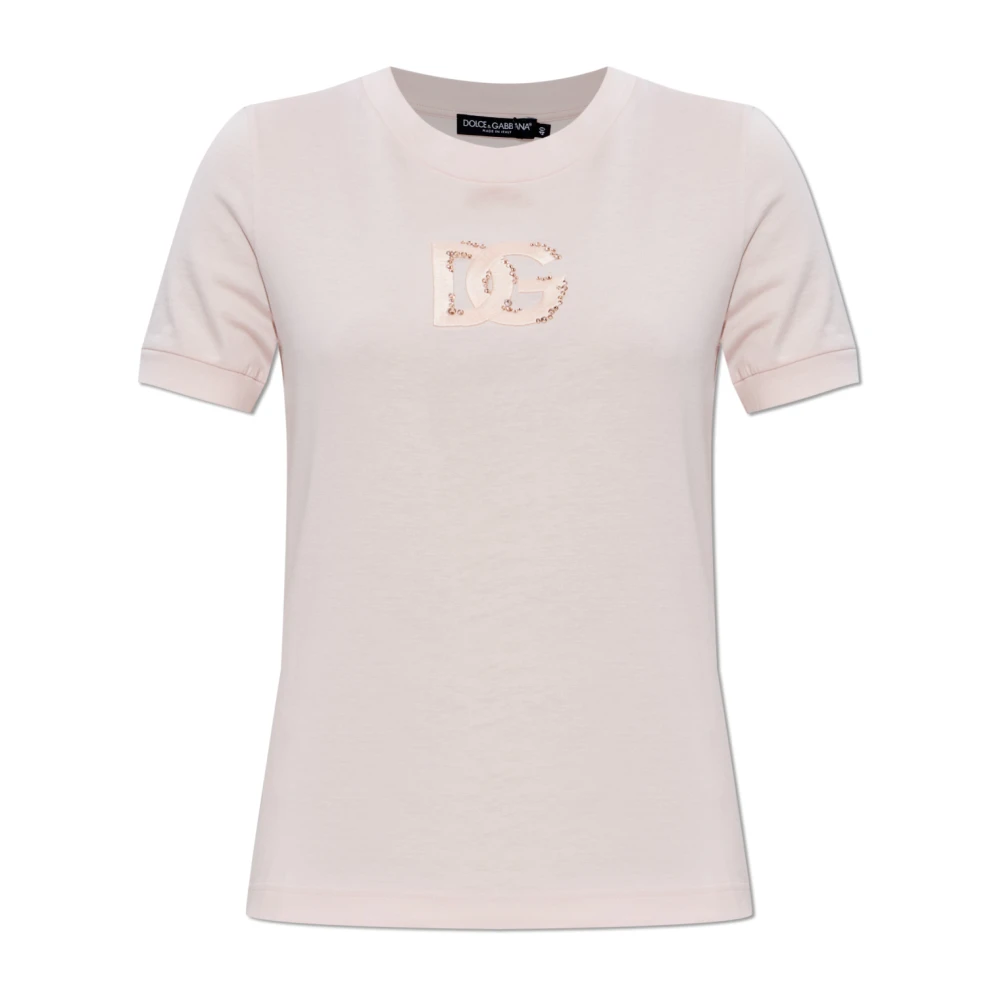 Dolce & Gabbana Mujer Rosado - T-Shirts - Tops - Rosa - 2XS