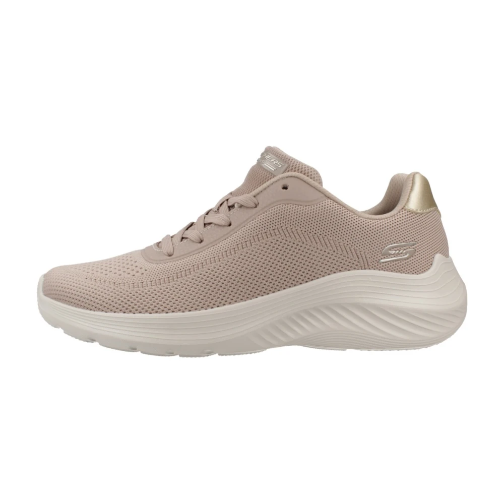 Skechers Bobs Sport Squad Waves Current Look Dames Schoenen Bruin