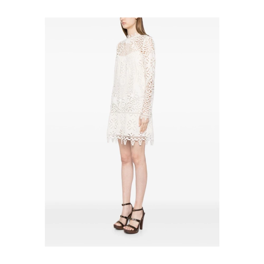 Ulla Johnson Witte Jurk Aw24 Damesmode White Dames
