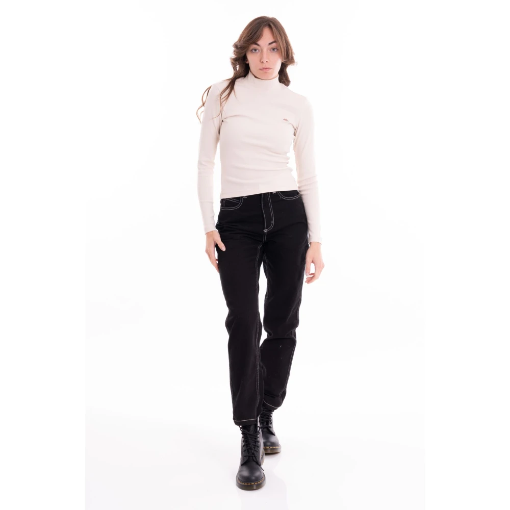 Dickies Lange Mouw Marysville Dames T-shirt White Dames
