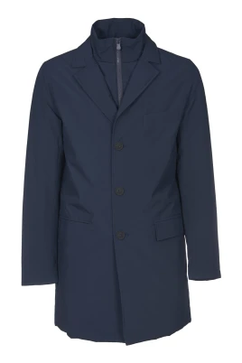 Blå Trenchcoat
