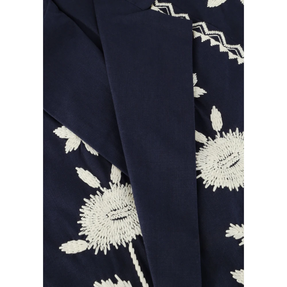 Antik batik Navy Bomberjack voor dames Blue Dames