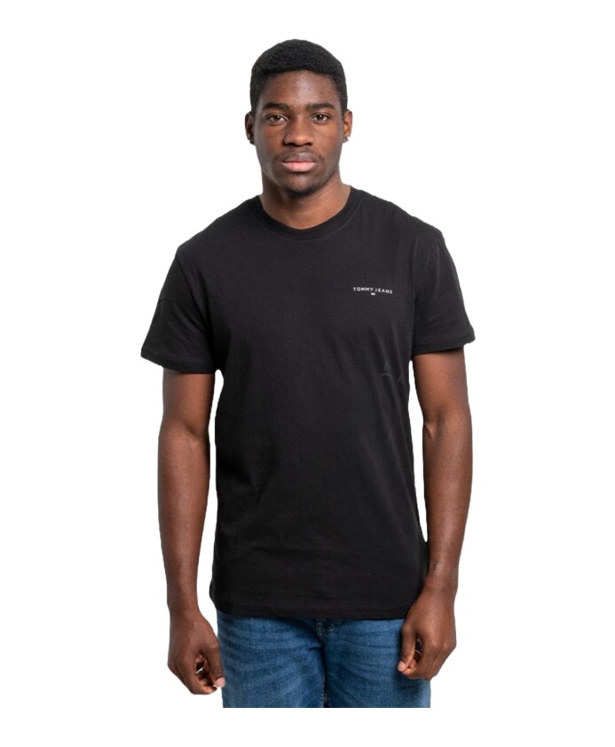 t-shirt-en-coton-noir-avec-logo