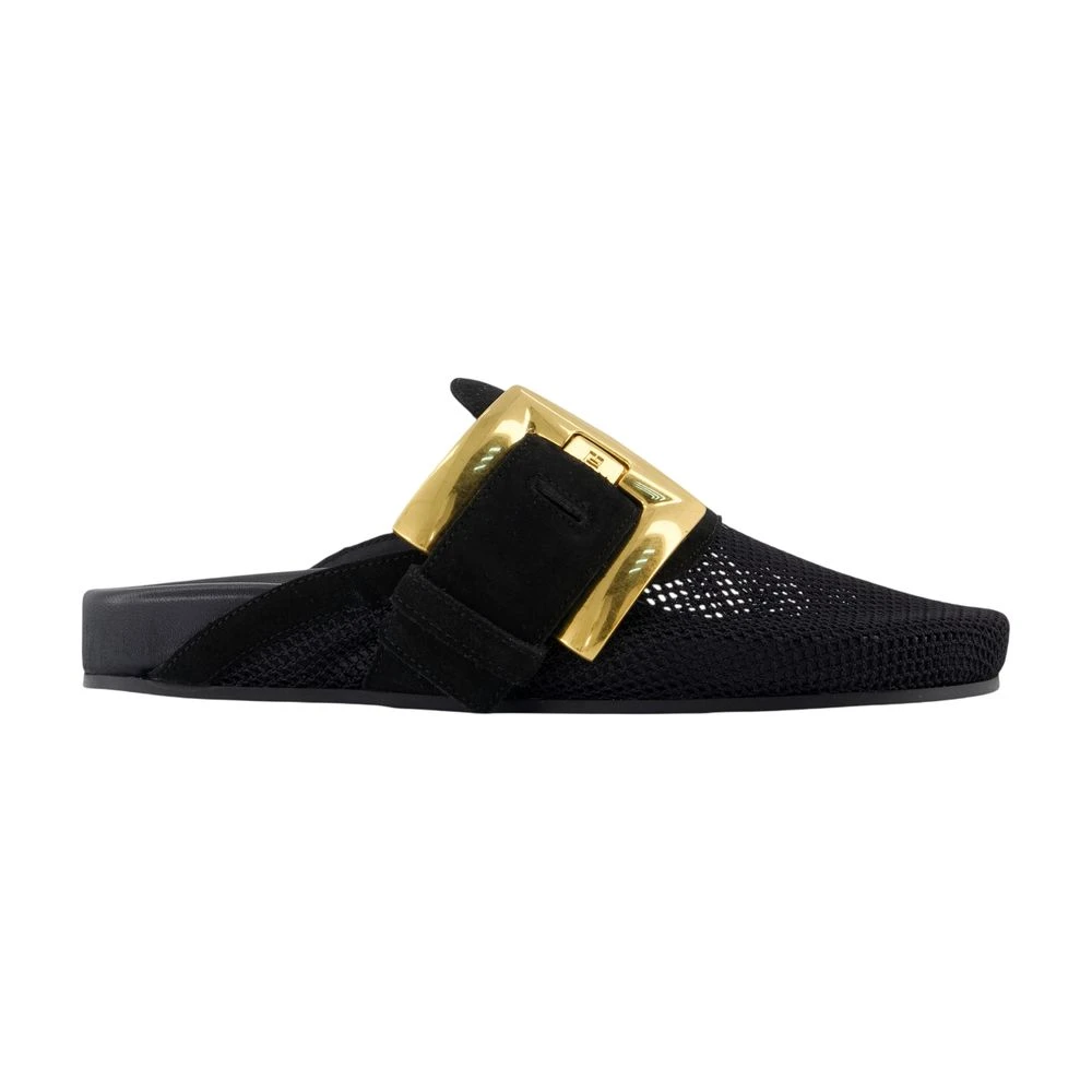Balmain Black Anthem Mules - Female - Mules - 3 Uk - Shoes