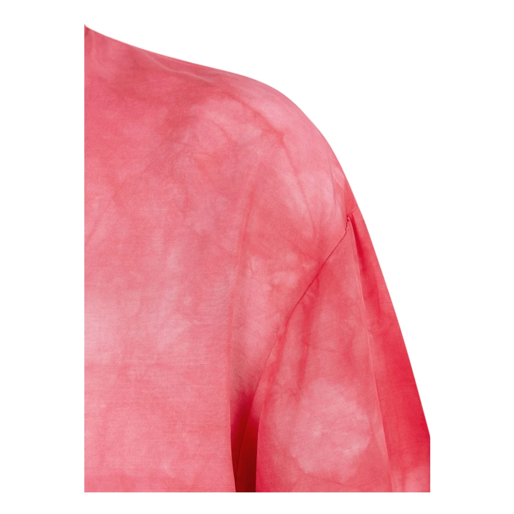 Cortana Roze Zijden Shirt Maltinto Stijl Pink Dames