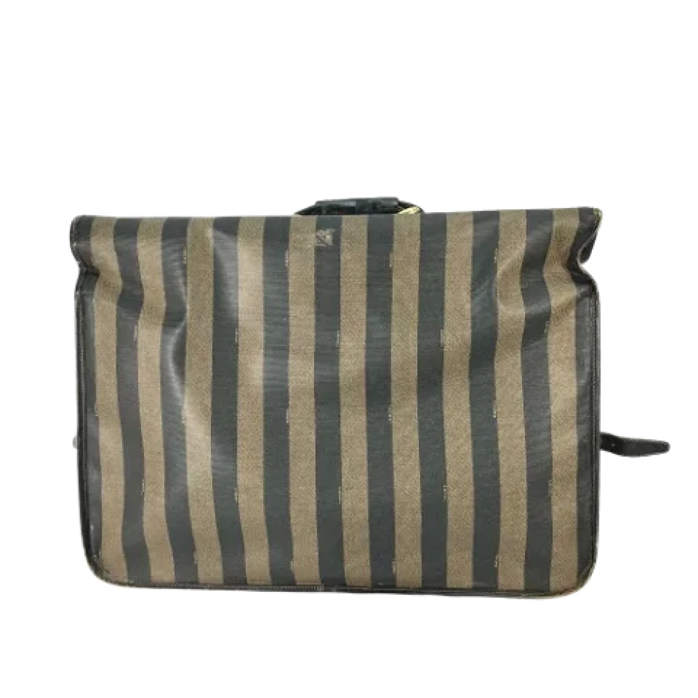 Fendi Vintage Pre-owned Fabric fendi-bags Brown Dames