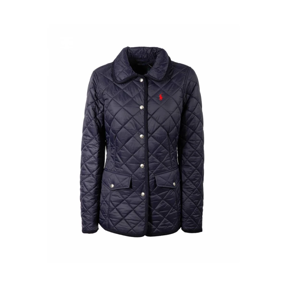 Polo Ralph Lauren Geïsoleerde Jas voor Stijlvolle Look Blue Dames