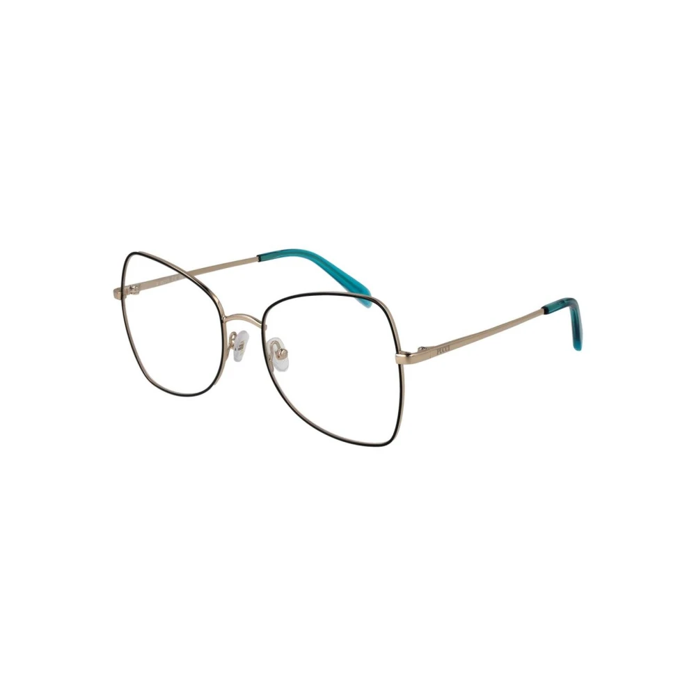 Pucci Women's Multicolor Glasses, One Size, Black Optical Frames Stylish Design