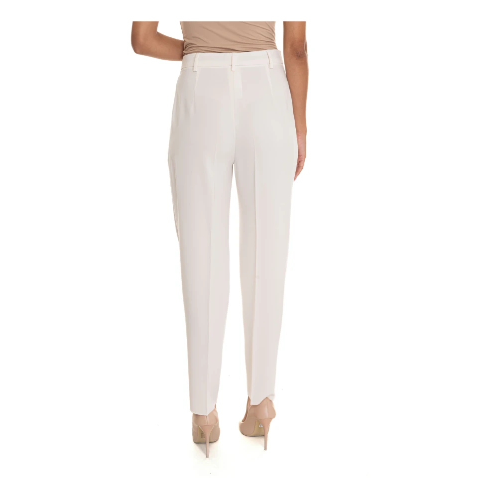 Max Mara Studio Stijlvolle Broek voor Vrouwen White Dames