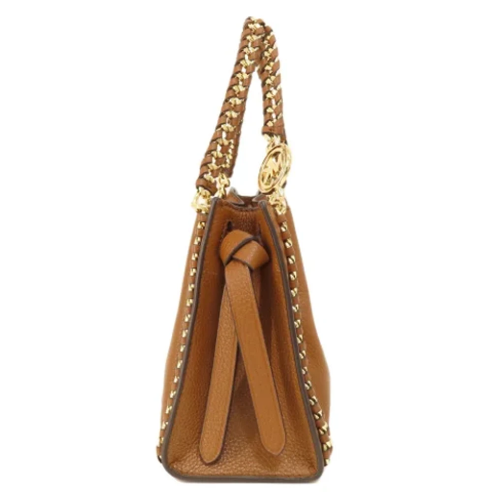 Michael Kors Pre-owned Leather shoulder-bags Brown Dames