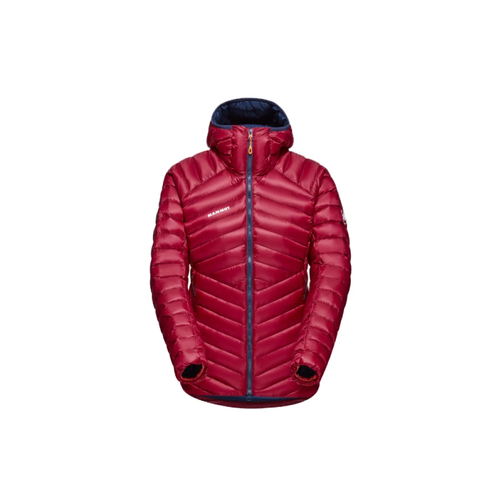 Mammut Rode Delta Jas met Capuchon Red Heren