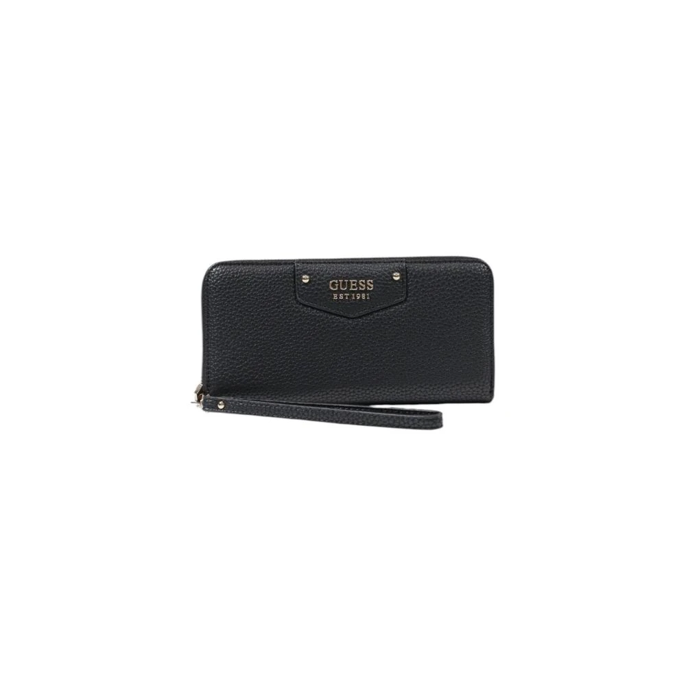 Guess Zwarte Portemonnee Lente Zomer Collectie Black Dames