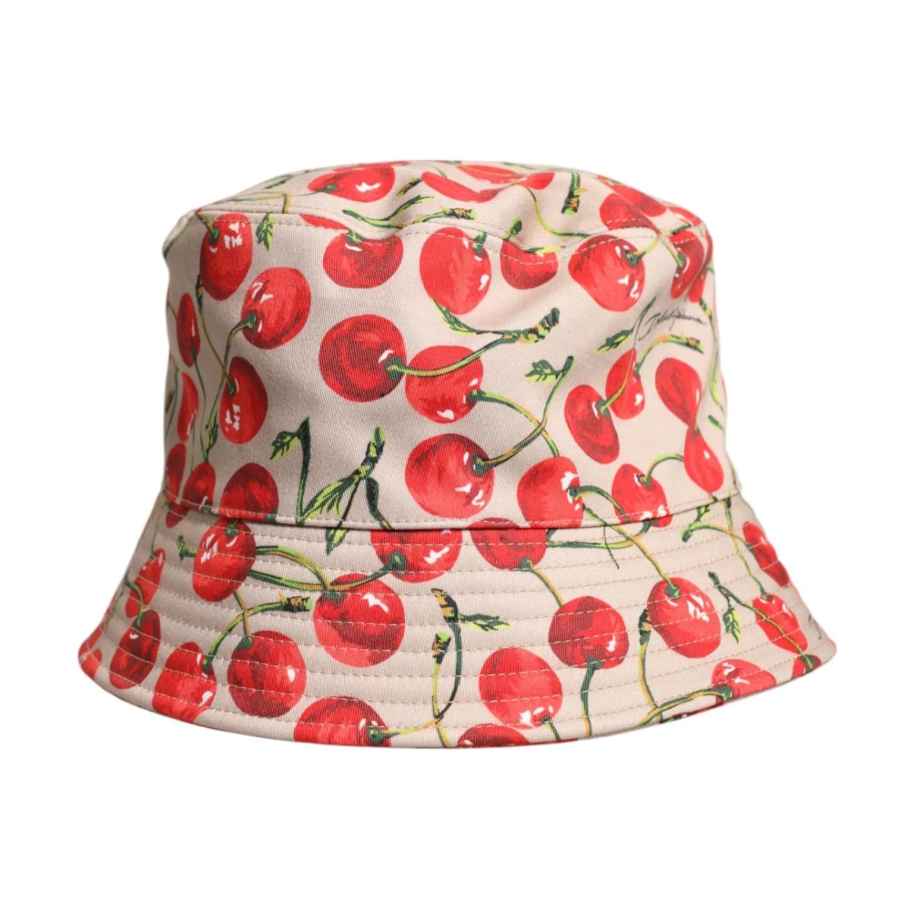 Dolce & Gabbana Men's Printed Wide Brim Bucket Hat