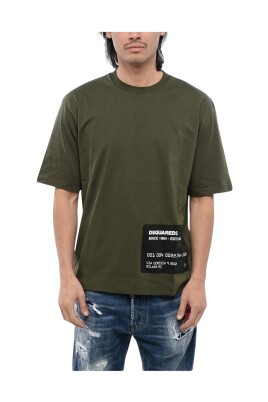 t-shirt-vert-avec-logo-imprime