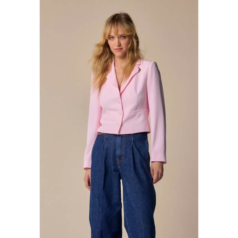 Kocca Stijlvolle Blazers voor een chique uitstraling Pink Dames