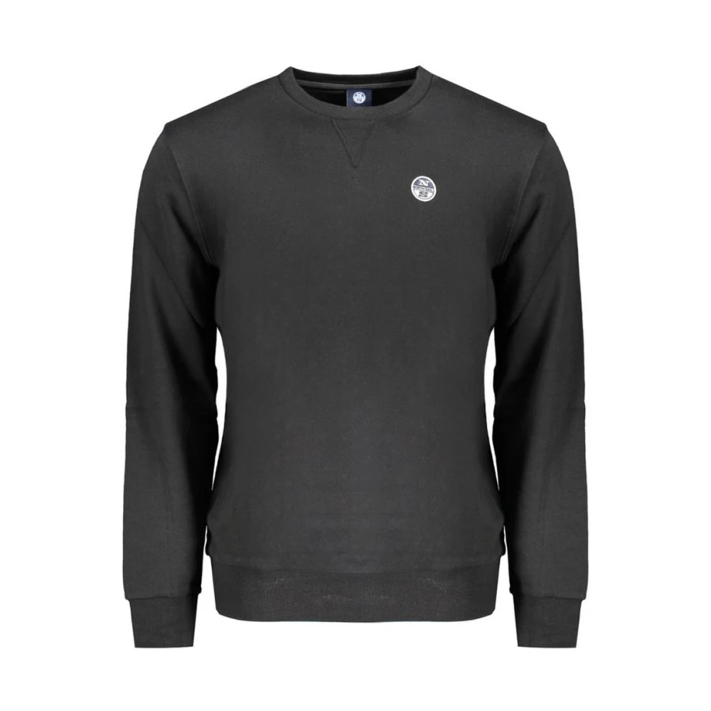 North Sails Crew Neck Sweatshirt Classic Style - Male - Sweatshirts - Black - M - Sweatshirts & Hoodies