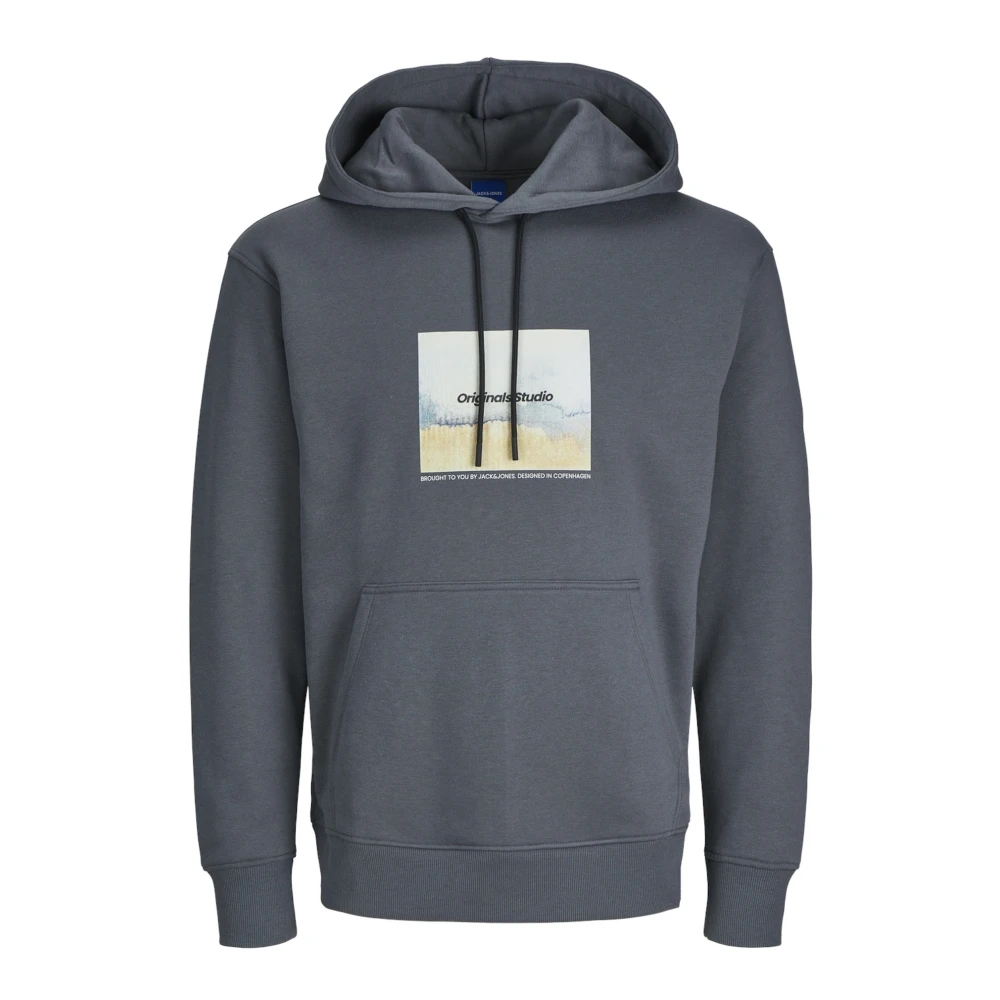 jack & jones Vesterbro Newton Hoodie Gray Heren
