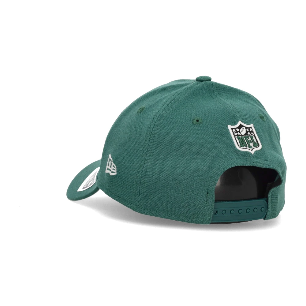 new era NFL Draft Curvy Visor Hat Jets Green Unisex