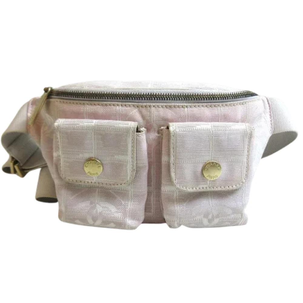Chanel Vintage Pre-owned Canvas chanel-bags Pink Dames