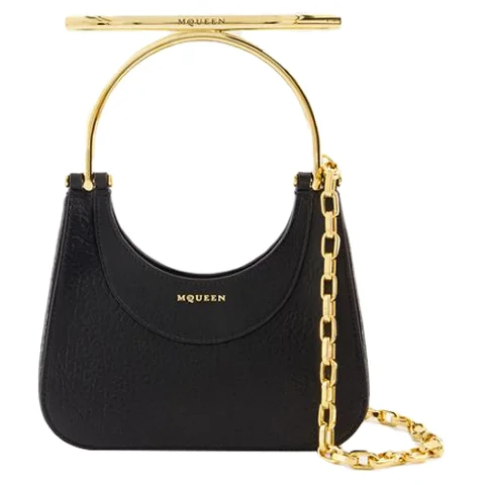 Alexander mcqueen Leather handbags Black Dames