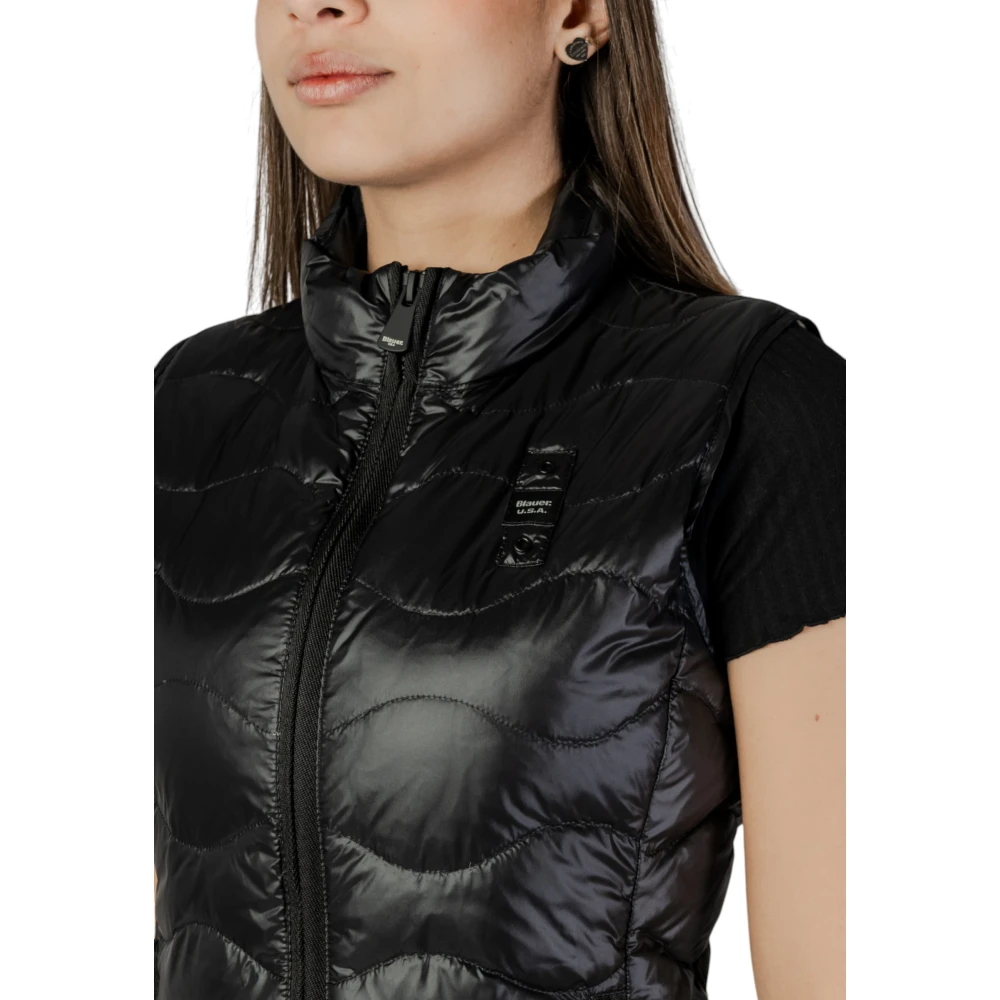 Blauer Lente Zomer Dames Smallshirts Collectie Black Dames