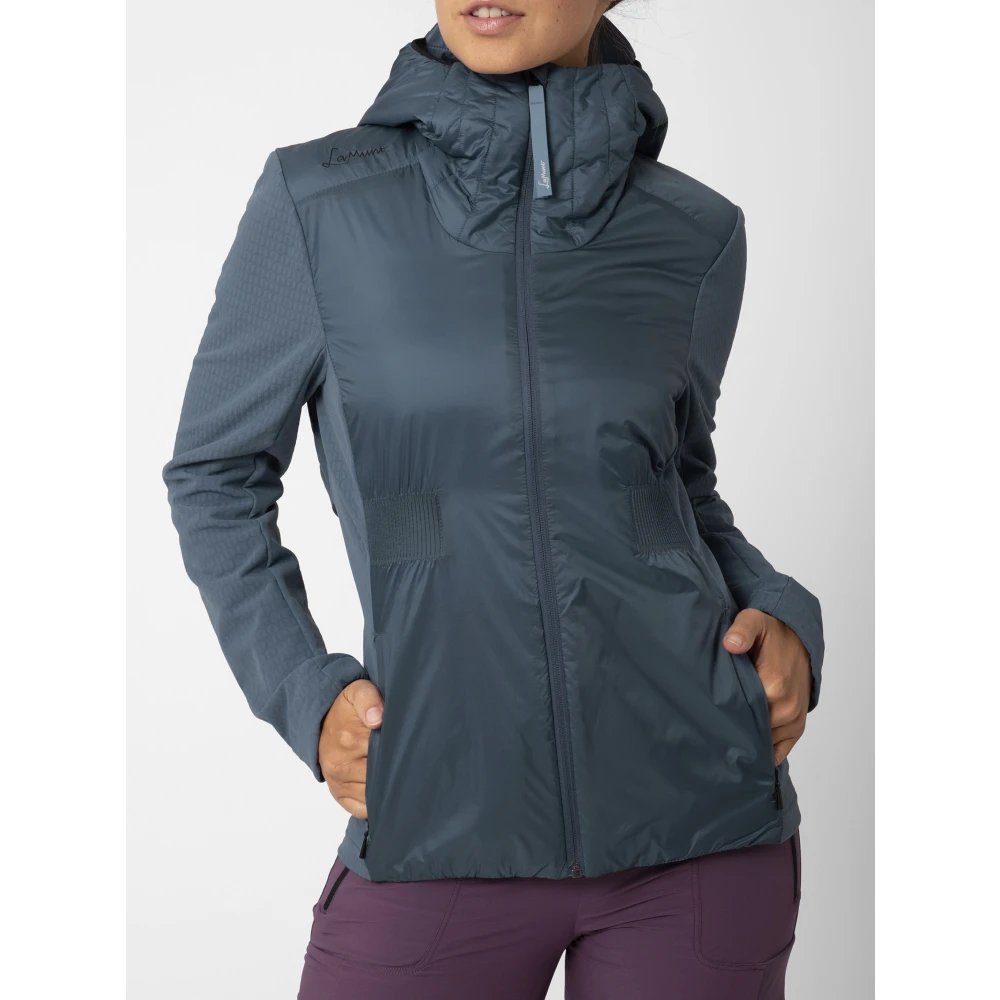 LaMunt Blauwe Hybride Jas Blue Dames