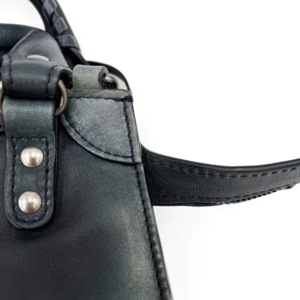 Balenciaga Vintage Pre-owned Leather handbags Black Dames