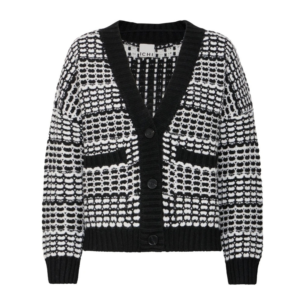 Ichi Donna Nero Cardigan Da Ambis - Immagine 2