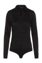 chemise-noire-col-en-v-pour-femmes