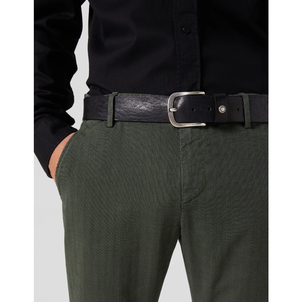 Dondup Polyester Broek Gaubert Stijl Green Heren