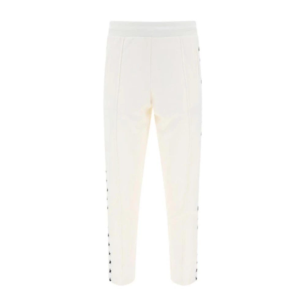 Golden Goose Uomo Bianco Pantaloni, L, New,