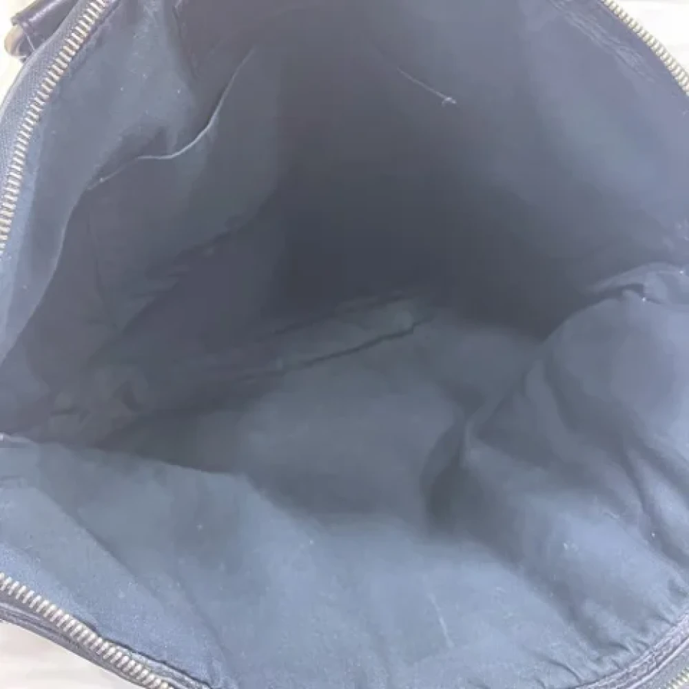 Balenciaga Vintage Pre-owned Leather handbags Black Heren