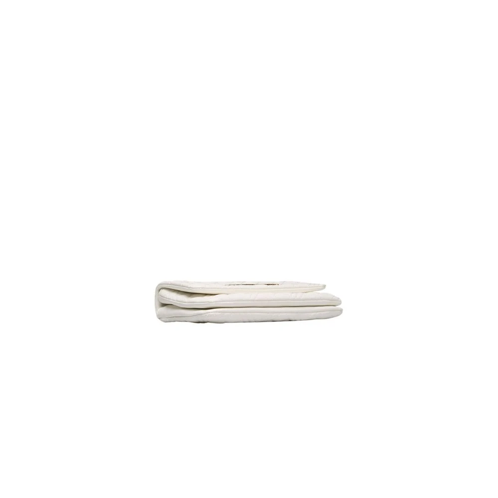 Love Moschino Schoudertas met klep sluiting White Dames