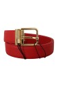 dolce-and-gabbana-red-solid-leather-gold-metal-buckle-belt