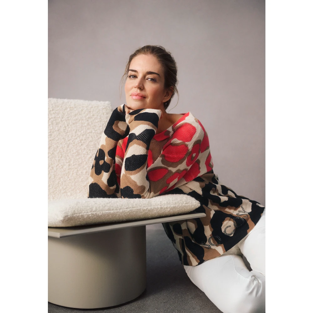Betty Barclay Trui met dierenprint Multicolor Dames
