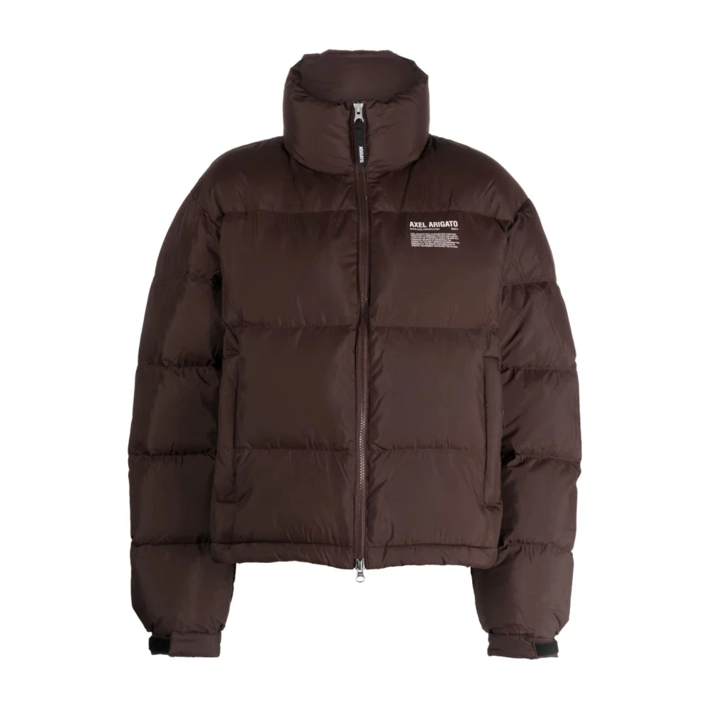 Axel Arigato Donkerbruine Observer Puffer Jas Brown Dames