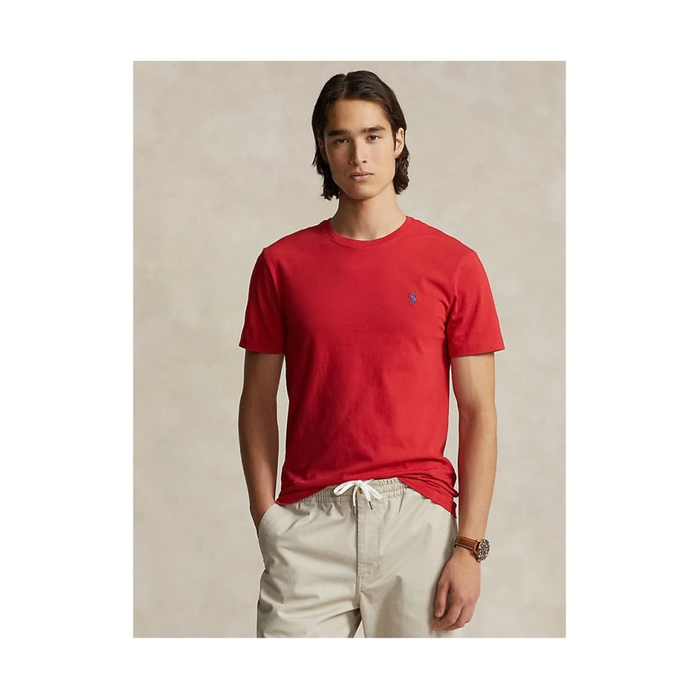 Ralph Lauren Stijlvol T-shirt Red Heren