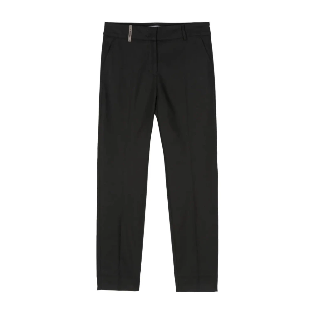 PESERICO Stijlvolle Broek Black Dames