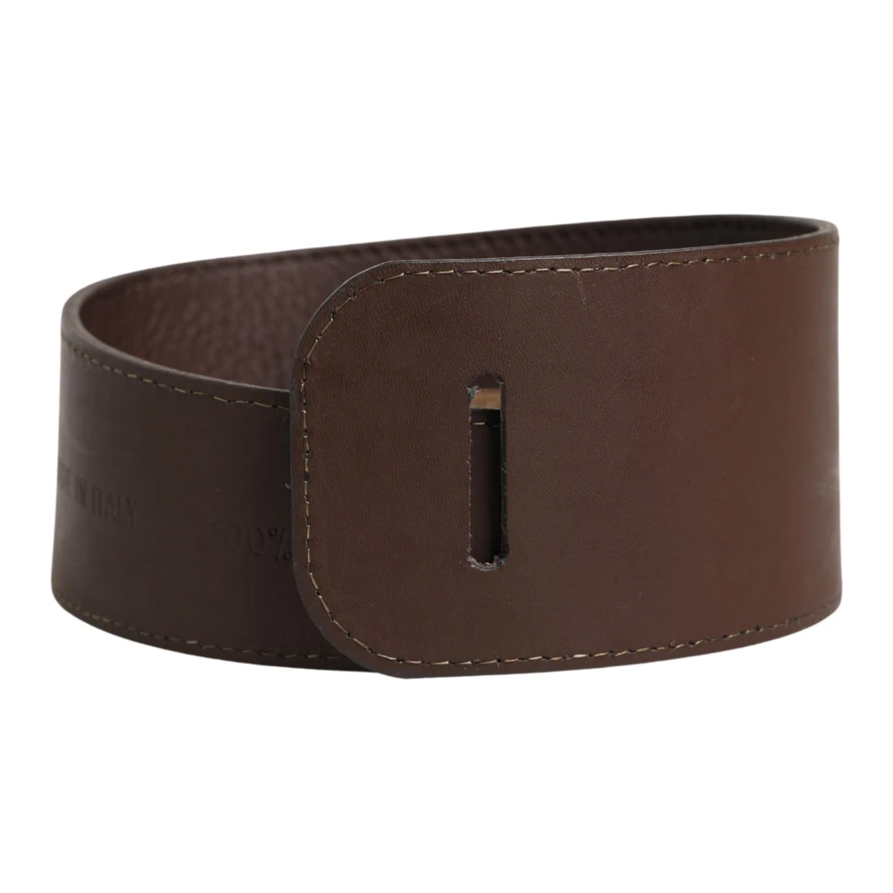 Gianfranco Ferré Brun Flätat Bälte