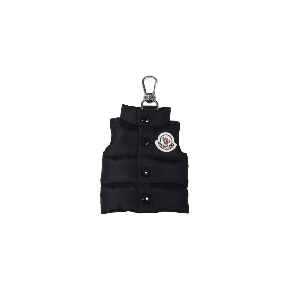 Moncler Vest Key Ring - Male - Keychains - Black - One Size - Accessories